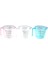Pembe 300 ml 150/300/600 ml Plastik Ölçüm Kabı Temizle Ölçekli Gösterisi Şeffaf Kupa Dekantör Şişe Ağzı 3 Boyutları Ölçüm Cihazı Pembe/mavi/şeffaf (Yurt Dışından) 4