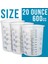 100 Adet 25/50/100 Adet Tek Kullanımlık Şeffaf Mezun Plastik Karıştırma Bardak Boya Uv Reçine Epoksi 20 Oz 600 ml Ölçüm Oranları (Yurt Dışından) 5