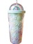 5AC704325-05 F63A 550 ml Yaratıcı Gökkuşağı Plastik Su Şişesi Çift Katmanlı Parlak Bataklık Payetler Kawaii Pipetli Bardak Kapaklı Kahve (Yurt Dışından) 1