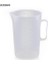 2000ML Anti-Deforme Ölçüm Cihazı Sürahi Isıya Dayanıklı Damla Geçirmez Ölçüm Kabı Çevre Dostu Dayanıklı Mezun Ölçüm Kupa Ev Için (Yurt Dışından) 1