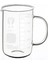 500 ml Çeşit Isıya Dayanıklı Cam Beher Mezun Ölçüm Kabı Sürahi Ölçekli Pişirme Kabı Pişirme Sıvısı Dekantör Ağzı Laboratuvarı (Yurt Dışından) 4