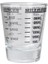 Siyah 60ML Shot Cam Ölçüm Fincan Espresso Ons Fincan Kahve Süt Kokteyl Bardağı Ölçekli Mutfak Ölçüm Sıvı Kalınlaştırmak Malzemeleri (Yurt Dışından) 1