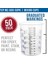 Şeffaf 50 Parça Dereceli Plastik Karıştırma Kapları - Boya, Reçine, Epoksi, Sanat Için Kullanın 20 Oz (600ML) Tek Kullanımlık (Yurt Dışından) 2