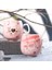 U0221PEMBE Flamingo Kahve Kupaları Seramik Kupa Seyahat Fincan Sevimli Kedi Ayağı Ins 72*85MM 350 ml (Yurt Dışından) 1
