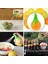 Yeşil 1 Adet Manuel Portakal Suyu Sıkma Sıkacağı Limon Sprey Sis Portakal Meyve Sıkacağı Püskürtücü Salata Taze Lezzet Mutfak Pişirme Araçları (Yurt Dışından) 4