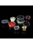 100ML 50 Adet Tek Kullanımlık Sos Kabı Paket Servisi Olan Restoran Gıda Kapları Kapaklı Kutu Pigment Boya Kutusu Paleti Yeniden Kullanılabilir Plastik Bardak 25/50/75/100ML (Yurt Dışından) 5