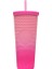 Pembe Mei Hong - B 710ML - No Logo Mat Kaplama Çift Duvar Kendin Yap 700ML 710ML 22OZ 24OZ Plastik Elmas Bardak Pipetli Pipetli Bardak No Starbks Logosu (Yurt Dışından) 1