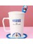 A7 380 ml Sanrio Hello Kitty Sevimli Karikatür Tiki Seramik Kupa Kahve Fincanı Kapaklı Taşımak Kaşık Kahvaltı Süt Kupalar Ev Ofis Için (Yurt Dışından) 1