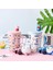 A7 380 ml Sanrio Hello Kitty Sevimli Karikatür Tiki Seramik Kupa Kahve Fincanı Kapaklı Taşımak Kaşık Kahvaltı Süt Kupalar Ev Ofis Için (Yurt Dışından) 4