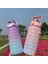 Yeşil 2.0l 2 Litre Su Şişesi Motivasyon Içme Suyu Şişesi Spor Su Şişesi Zaman Işaretleyici Çıkartmalar ile Taşınabilir Yeniden Kullanılabilir Plastik Bardaklar (Yurt Dışından) 4