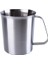Gümüş 1000ML Kalınlaşmış 304 Paslanmaz Çelik Ölçme Kabı Ölçekli 2000ML 1000ML 500ML Büyük Kapasiteli Mutfak Pratik Ölçme Kabı (Yurt Dışından) 1