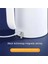 Siyah 450ML 450ML USB Şarj Edilebilir Otomatik Kendini Karıştıran Manyetik Kupa Yaratıcı 304 Paslanmaz Çelik Akıllı Kahve Süt Mikser Karıştırma Fincan (Yurt Dışından) 5