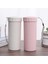 Pembe 400 ml Buğday Samanı Düz Su Kapaklı Şişe Shaker Protein El Içecek Bardağı Simpe Süt Kupa Açık Taşınabilir Okul Kızlar Için (Yurt Dışından) 3