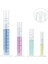 50ML B 1 Adet Şeffaf Ölçüm Plastik Dereceli Silindir Plastik Deneme Testi Sıvı Tüp Laboratuvar Aracı 10/25/50/100/250/500/1000ML (Yurt Dışından) 5