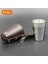01 4 Adet 51-100ML Şarap Bardakları Toksik Olmayan Drinkware Seti 130G Metal Bira Bardağı Tuhaf Kokusuz Paslanmaz Çelik Kapaksız Içme Araçları 70ML (Yurt Dışından) 3