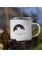 XH1014-A015WH-8 Dağ Bekliyor Baskı Emaye Kupa Yaratıcı Kamp Kahve Çay Su Süt Fincan Kupalar Kolu Drinkware Tatil Yürüyüş Hediye (Yurt Dışından) 1