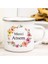 XH10034-A015WH-8 Fransız Teşekkürler Atsem Baskı Emaye Kupalar Yaratıcı Kahve Kupa Içecek Suyu Süt Bardak Okul Ev Kolu Drinkware Öğretmen Hediyeler (Yurt Dışından) 1