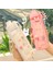 Pembe D 900ML Ayı Pastel Su Şişesi 3D Etiketli 700ML/900ML Plastik Seyahat Çay Suyu Süt Taşınabilir Sevimli Shaker Içme Şişesi Hediye (Yurt Dışından) 2