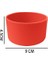 Kırmızı 9cm 7.5/9cm Silikon Kap Kol Uzay Pot Silikon Çizme Kauçuk Alt Ped 32-40OZ Hidro Şişe Su Şişesi Mutfak Için Evrensel (Yurt Dışından) 1
