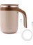 Kahve 301-400 ml Tembel Akıllı Mikser Paslanmaz Çelik Yeni Mark Fincan Manyetik Döner Blender Otomatik Karıştırma Fincan Kahve Süt Karıştırma Fincan Isıtıcı Şişe (Yurt Dışından) 1