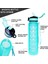 Yeşil Pembe 1.0l 32OZ Taşınabilir Su Şişesi Motivasyon Spor Su Şişesi Zaman Işaretleyici ile Açık Spor Fitness Için Sızdırmaz Bardak Bpa Ücretsiz (Yurt Dışından) 4