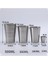 280ML-4PCS Bardak 4 Adet 30ML Açık Pratik Seyahat Paslanmaz Çelik Bardak Mini Set Gözlük Viski Şarap ile Kılıf Taşınabilir Bardak Kapağı (Yurt Dışından) 2