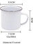 XH037-A015WH-8 360 ml Kardan Adam Baskılı Yaratıcı Noel Partisi Şarap Suyu Bardak Dekor Kahve Çay Içecekler Süt Fincan Emaye Kupalar Kolu Drinkware Xmas Hediye (Yurt Dışından) 2