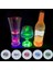 Yeşil Işık 1 Adet Aydınlık Bardak Altlığı Çıkartmalar LED Bar Içecekler Fincan Altlığı Renkli Şarap Likör Şişesi Bardak Altlığı Atmosfer Işığı Fincan Etiketi Mutfak Dekoru (Yurt Dışından) 5