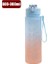 New-01 800-1000ML 1 Litre Motivasyon Su Şişesi Saman Memesi ile Zaman Işaretleyici ile Spor Salonu Kamp Turu Için Sızdırmaz Spor Su Şişesi (Yurt Dışından) 2