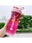 Gri 500 ml 500/700 ml Taşınabilir Shaker Bardak Spor Salonu Su Şişesi Taşınabilir Protein Tozu Anti-Düşen Uzay Fincan Karıştırma Topu ile (Yurt Dışından) 3