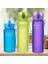 Pembe 400ML 400ML/560ML Su Bardağı Spor Su Şişesi Çift Su Bardağı Plastik Taşınabilir Su Deposu Anti-Damla Açık Halat Su Şişesi (Yurt Dışından) 2