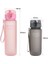 Pembe 400ML 400ML/560ML Su Bardağı Spor Su Şişesi Çift Su Bardağı Plastik Taşınabilir Su Deposu Anti-Damla Açık Halat Su Şişesi (Yurt Dışından) 4