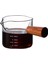 Stil 2 Espresso Shot Bardağı - Espresso Ölçüm Kabı Çift Ağızlı Kahve Sütü Dispenseri Olarak Ahşap Saplı Espresso Aksesuarları (Yurt Dışından) 2