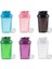 Pembe 400ML 400ML Spor Spor Su Şişesi Moda Basit Shaker Bardak Protein Tozu Beslenme Milkshake Ölçekli Su Bardağı ile Karıştırma Bardağı (Yurt Dışından) 2