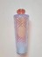 Pembe 701-800ML Elmas Radyant Tanrıça Fincan Logo ile 710ML Yaz Soğuk Su Bardağı Pipetli Tumbler Çift Katmanlı Plastik Durian Kahve Kupa (Yurt Dışından) 5