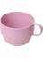 Pembe 4 Adet Iskandinav Tarzı Plastik Çay Bardağı Kahve Çay Sütlü Içecek Bardağı Çevre Dostu Yeniden Kullanılabilir Buğday Samanı Bardak Seyahat Banyo Diş Fırçası Bardağı (Yurt Dışından) 1