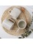 Düğüm Kolu 301-400 ml Iskandinav Susam Nokta Seramik Kupa Kahve Fincanı Yaratıcı Sevimli Buz Kahve Fincanı Espresso Kupa Bardak Su Porselen Mutfak Drinkware (Yurt Dışından) 3