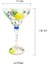 01 Yaratıcı Margarita Şampanya Bardağı El Yapımı Renkli 270 ml El Yapımı Renkli Kokteyl Bardağı 270 ml Yaratıcı Margarita Şarap Bardakları (Yurt Dışından) 5