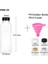 400ML-A Altın Alüminyum Kapak 1 Adet 60-500ML Şeffaf Boş Plastik Meyve Suyu Şişeleri Kapaklı W/huni Tek Kullanımlık Meyve Suyu Içecek Kabı Meyve Suyu Sıkma Smoothie Yapmak Için (Yurt Dışından) 1