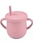 Y14 Bebek Eğitim Fincan Gıda Sınıfı Silikon Damlatmaz Bardaklar Sızdırmaz Içme Samanı Bardak Besleme Drinkware Toksik Olmayan Bardak Sofra (Yurt Dışından) 4