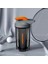 Gri ve Turuncu 401-500ML Sallama Kupası Spor Karıştırma Yemeği Yedek Milk Shake Kupası Spor Su Bardağı Karıştırma Globulin Tozu ile Taşınabilir Mezun Bardak (Yurt Dışından) 1