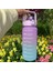2 Litre Mor1 0.3l-2l Su Şişesi Motivasyon Içme Şişesi Zaman Işaretleyicili Spor Su Şişesi Taşınabilir Yeniden Kullanılabilir Plastik Bardaklar Açık Seyahat Spor Salonu (Yurt Dışından) 2