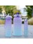 2 Litre Mor1 0.3l-2l Su Şişesi Motivasyon Içme Şişesi Zaman Işaretleyicili Spor Su Şişesi Taşınabilir Yeniden Kullanılabilir Plastik Bardaklar Açık Seyahat Spor Salonu (Yurt Dışından) 3