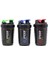 Mavi 501-600ML Toz Shaker Kupası 3 Katlı Shaker Protein Şişesi Büyük Kapasiteli Su Şişesi Plastik Karıştırma Kabı Vücut Geliştirme Egzersiz Şişesi (Yurt Dışından) 5