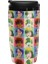 250 ml Yeni Warhol Monkees (Damalı) Seyahat Kahve Kupa Kahve Kase Termos Kupa Termal Kahve Şişesi Termal Cam Kahve (Yurt Dışından) 1