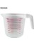 1000ML 250/500/1000ML/100ML Plastik Ölçüm Kabı Sürahi Dekantör Şişe Ağzı Yüzey Mutfak Aracı Malzemeleri Kaliteli Bardak Mezun Mutfak (Yurt Dışından) 1