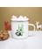 XH372-A015WH-8 360ML Sevimli Panda Baskı Emaye Yaratıcı Kahve Çay Su Bardakları Içecekler Tatlı Kahvaltı Süt Kupası Kawaii Kupalar Kolu Drinkware En Iyi Hediyeler (Yurt Dışından) 5