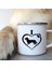 XH1719-A015WH-8 360ML Dachshunds Köpek Emaye Kahve Kupaları Seviyorum Kamp Piknik Şenlik Ateşi Parti Bira Içecek Suyu Kola Bardak Açık Seyahat Kakao Su Kupa (Yurt Dışından) 1