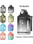 Pembe Şeffaf 1.5l Ycalley Spor Su Şişesi 1.5 Litre Silikon Saman Su Şişesi 2.3 Litre Büyük Şişeler Taşınabilir Seyahat Şişe Spor Fitness Fincan (Yurt Dışından) 2