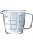 M 250ML/500ML Isıya Dayanıklı Premium Takviyeli Cam Ölçüm Kabı Süt Terazisi Mikrodalga Ölçü Sürahisi Mavi Ölçüm Dijital (Yurt Dışından) 3